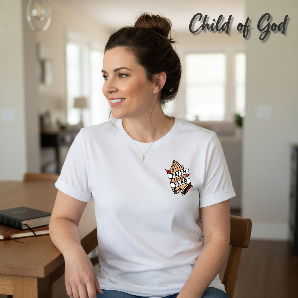 Faith Over Fear T-Shirt__use