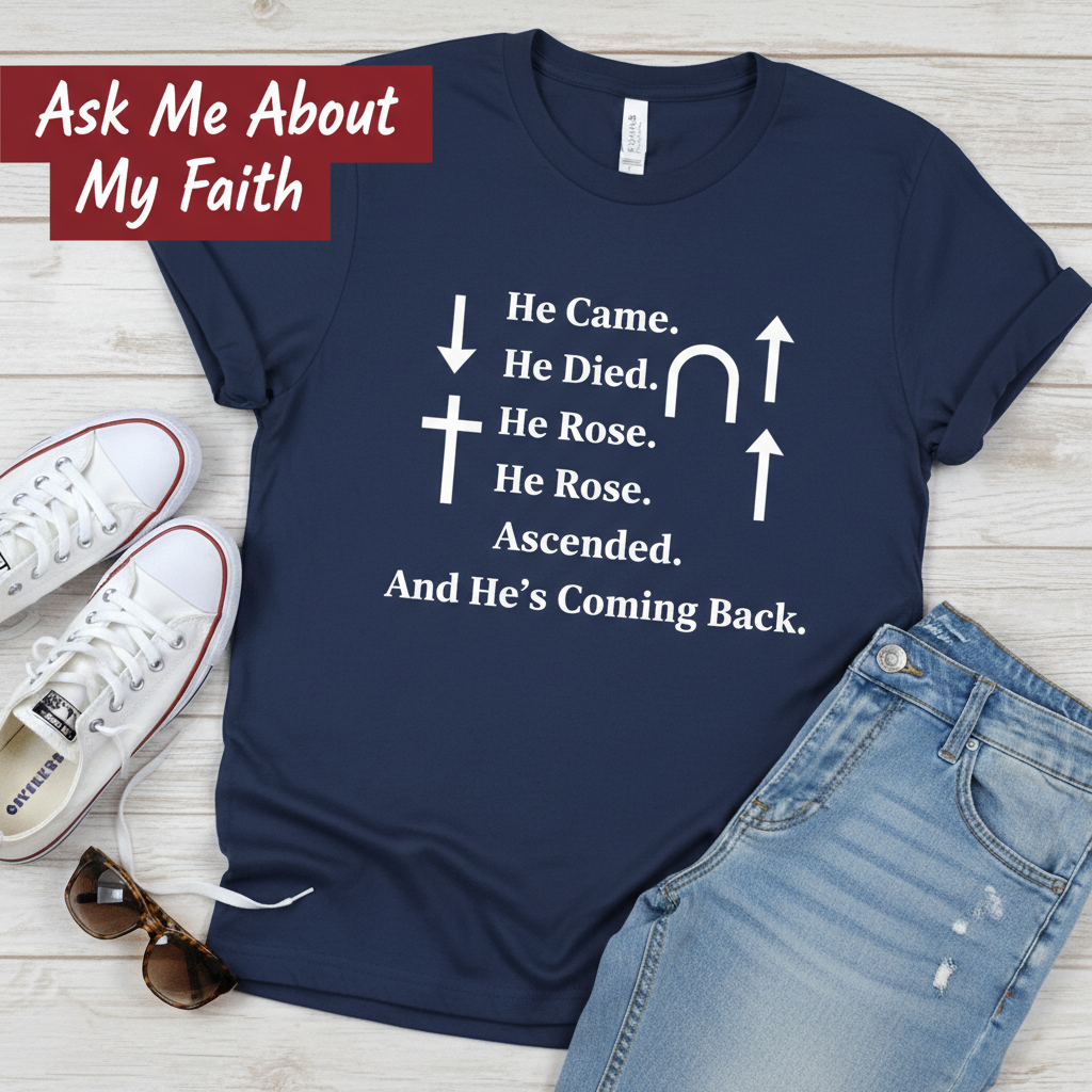 He’s Coming Back T-Shirt__pair