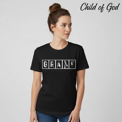 Grace Cross Blocks T-Shirt__hero