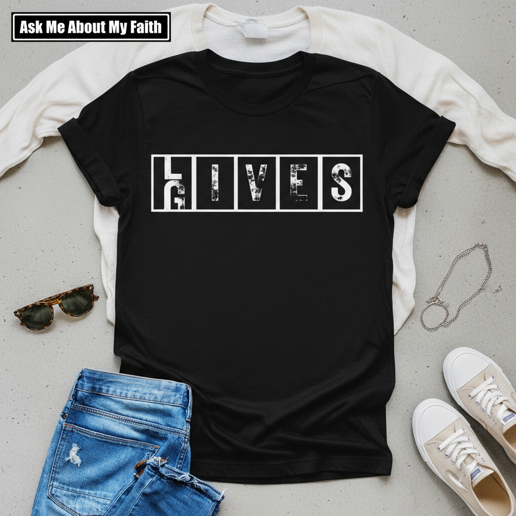 He Gives Lives T-Shirt__pair