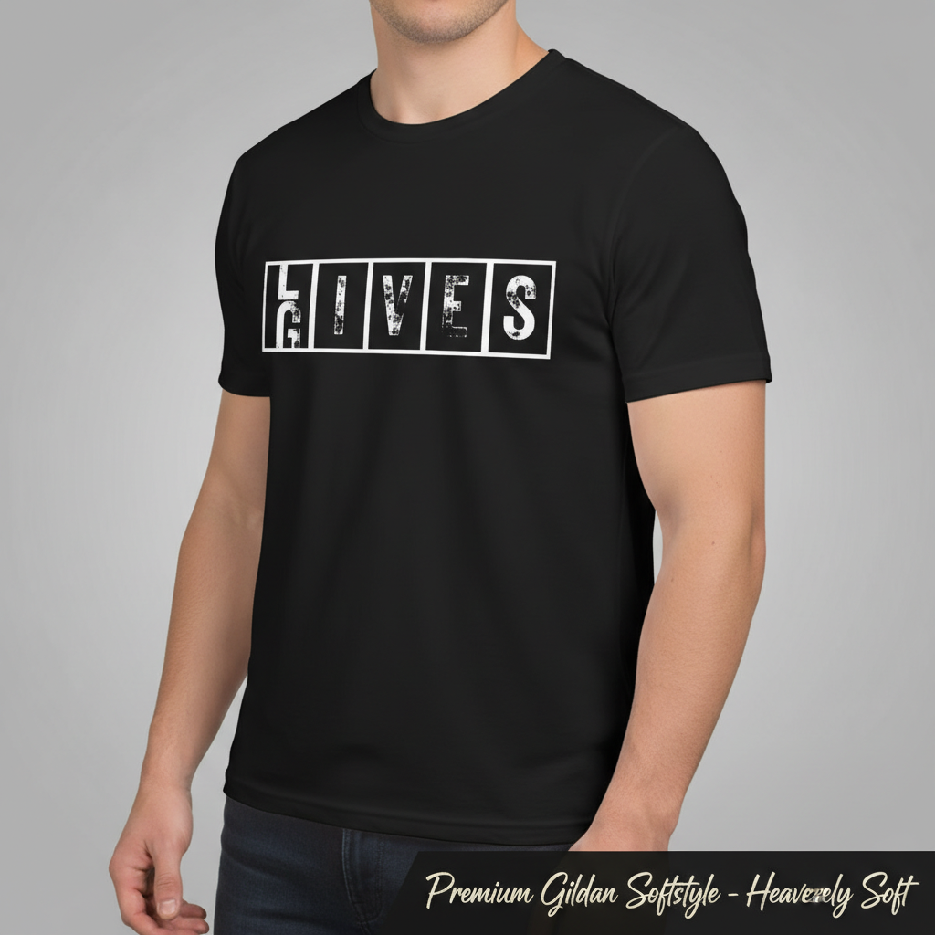 He Gives Lives T-Shirt__space