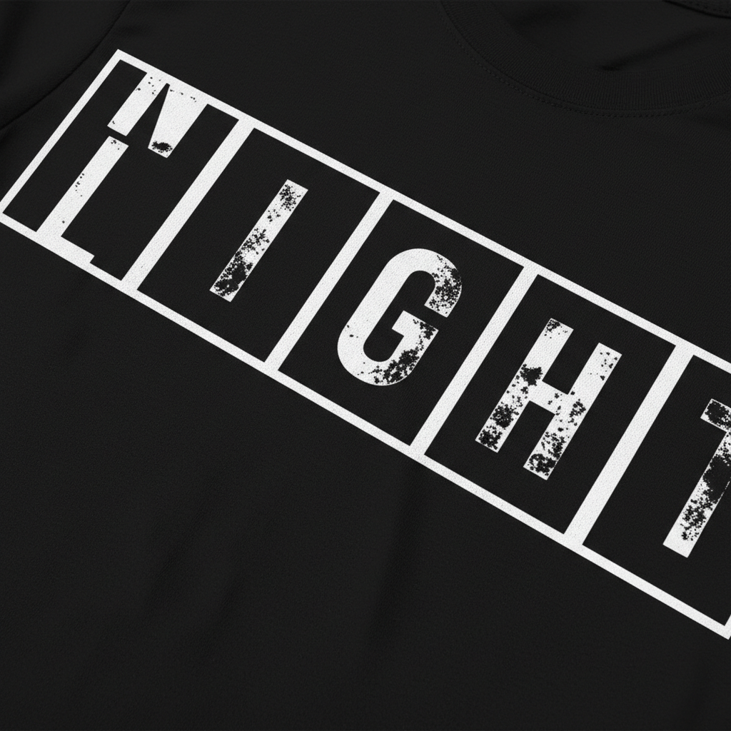 Walk By Faith Not By Night T-Shirt__detail