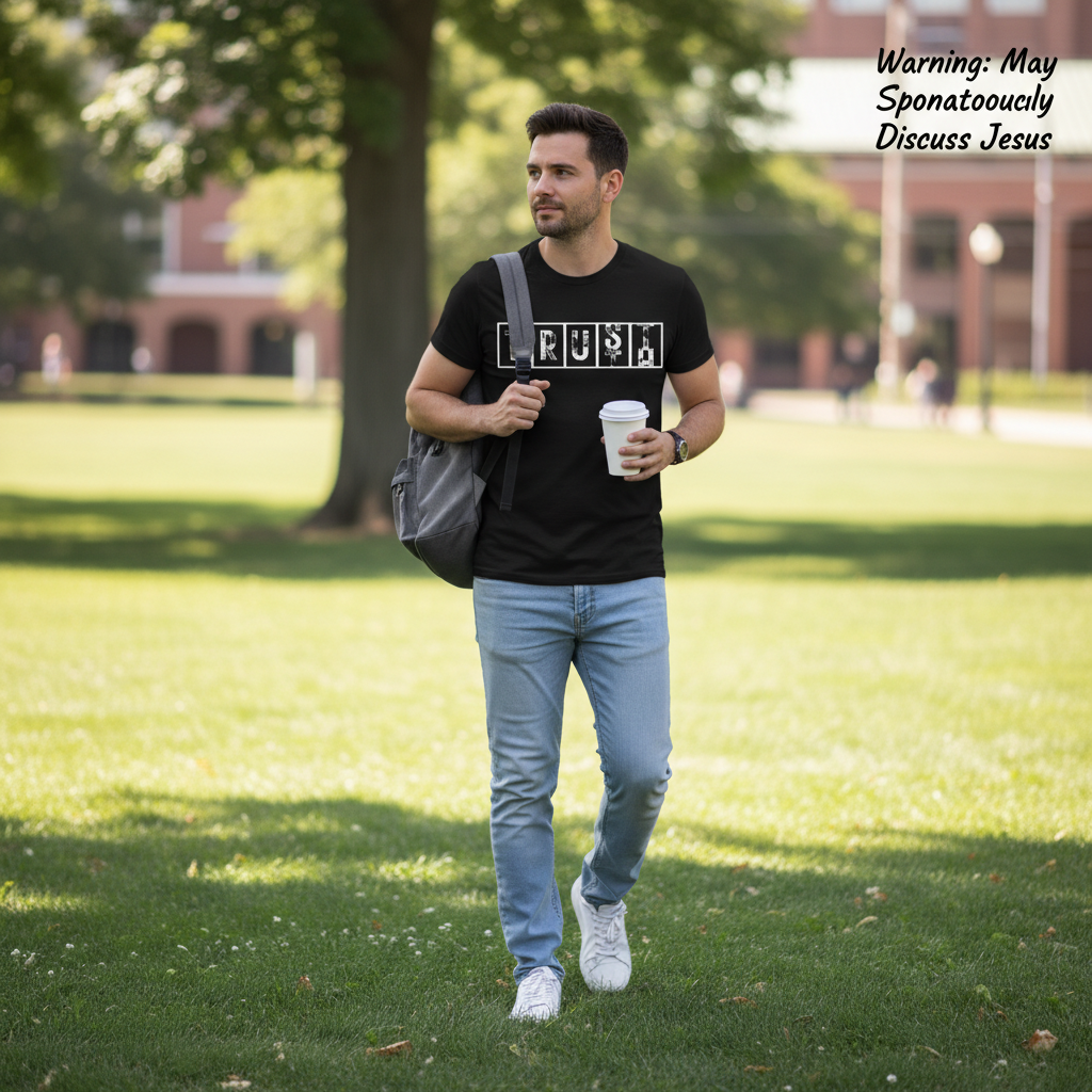 Bold TRUST Statement T-Shirt__use
