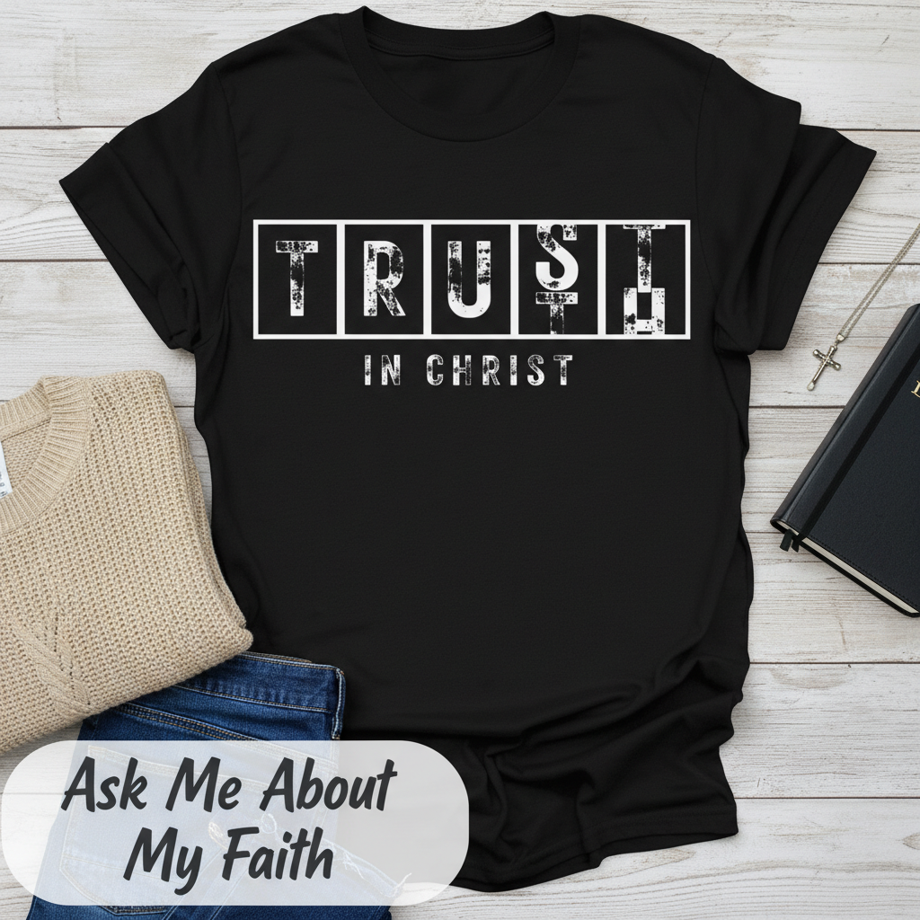 Bold TRUST Statement T-Shirt__pair