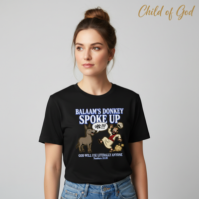 Balaam’s Donkey Spoke Up T-Shirt__hero