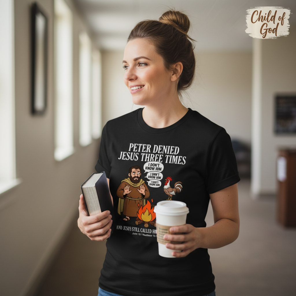 Peter Denied Jesus T-Shirt__use
