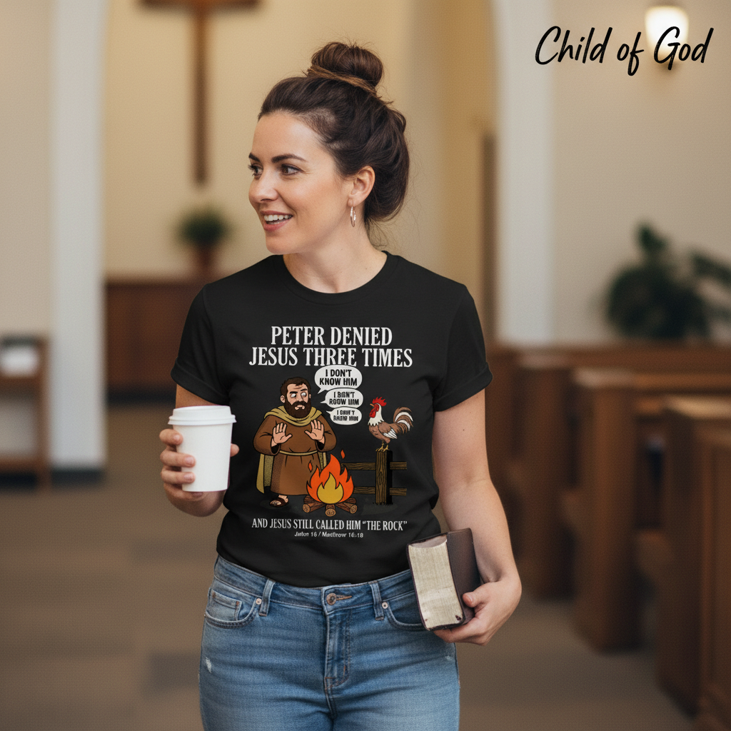 Peter Denied Jesus T-Shirt__lifestyle