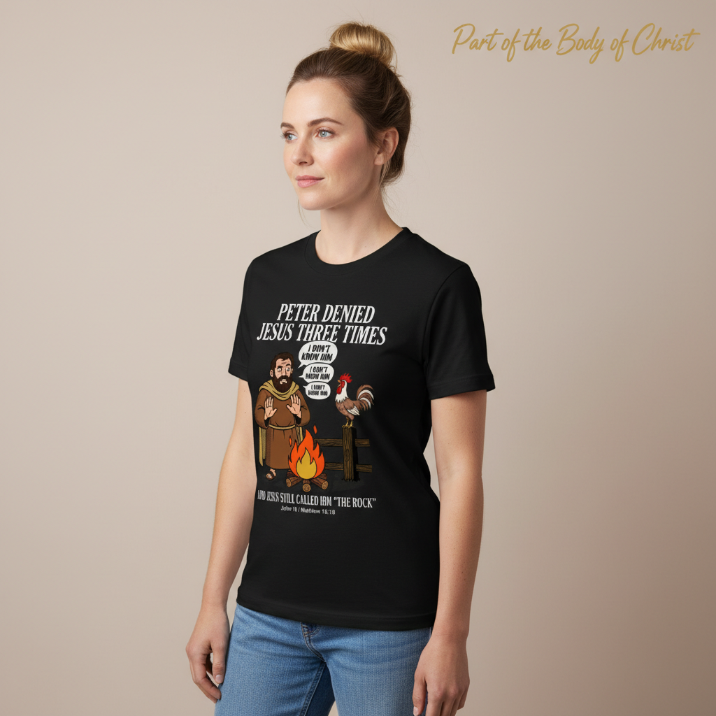 Peter Denied Jesus T-Shirt__hero