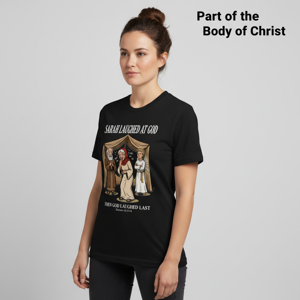 Sarah Laughed at God T-Shirt__hero