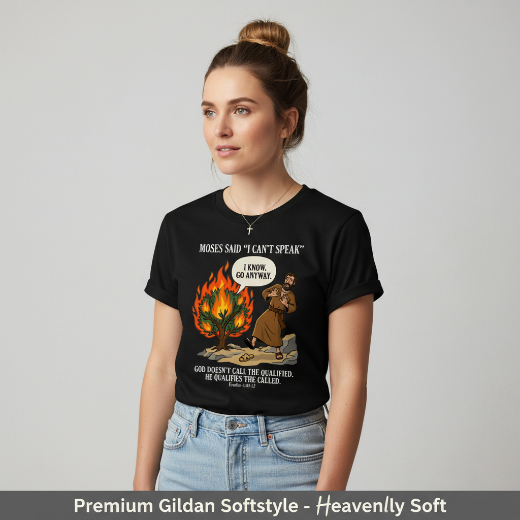 Go Anyway Moses T-Shirt__space