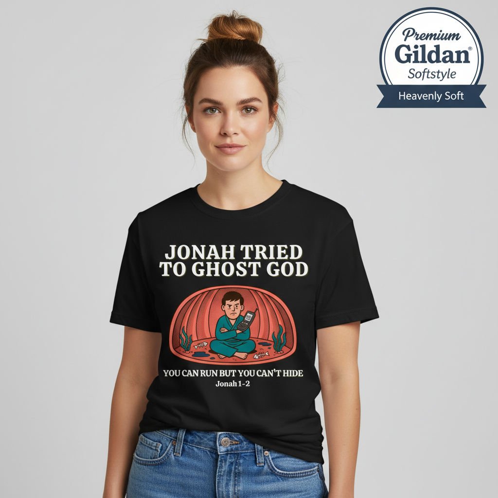 Jonah Tried to Ghost God T-Shirt__benefit