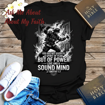 Fearless Firefighter Faith T-Shirt__pair