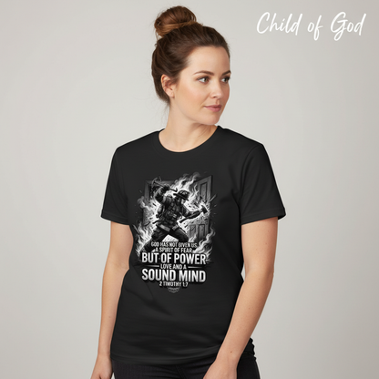 Fearless Firefighter Faith T-Shirt__hero