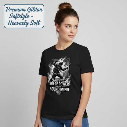 Fearless Firefighter Faith T-Shirt__benefit