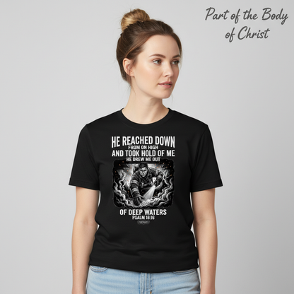 Rescued by Faith T-Shirt__hero