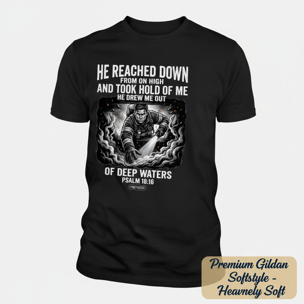 Rescued by Faith T-Shirt__space