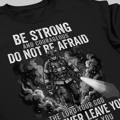 Fearless Firefighter Faith T-Shirt__detail