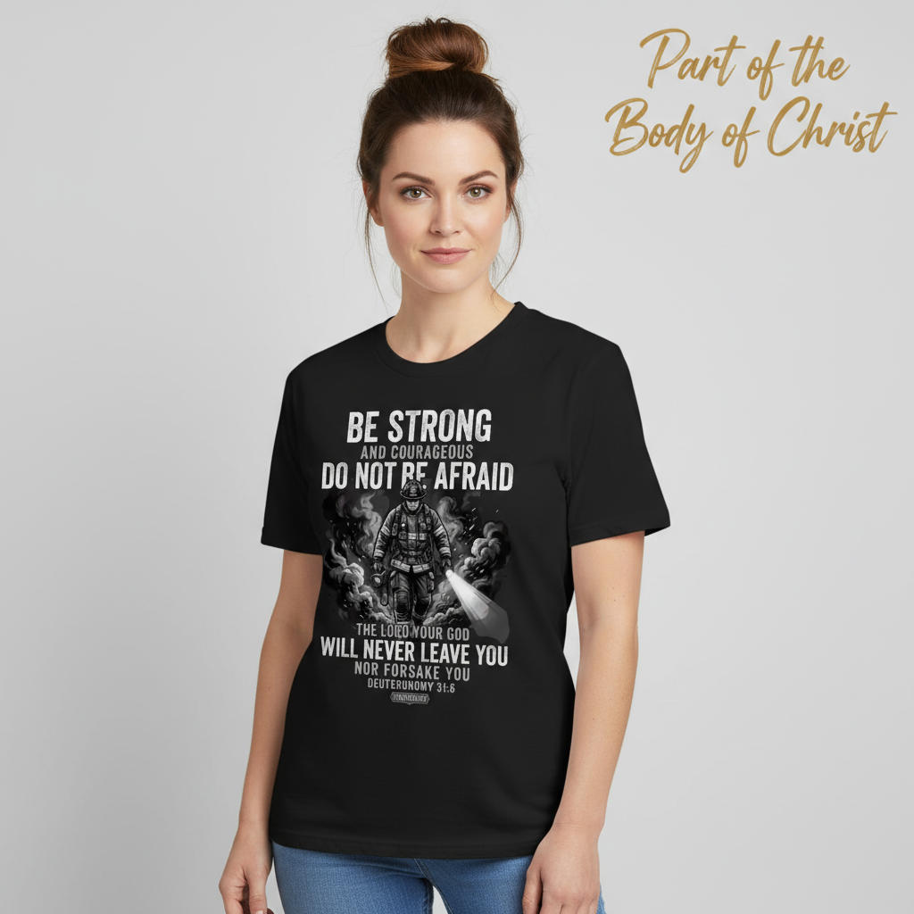 Fearless Firefighter Faith T-Shirt__hero