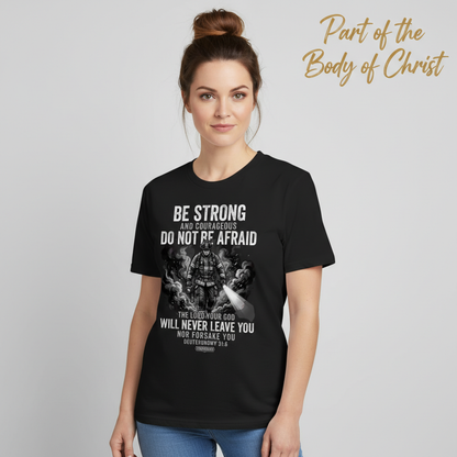 Fearless Firefighter Faith T-Shirt__hero