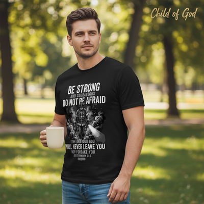 Fearless Firefighter Faith T-Shirt__lifestyle