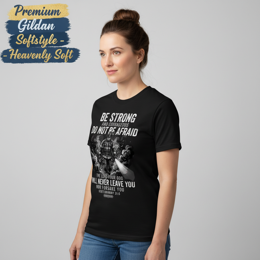 Fearless Firefighter Faith T-Shirt__benefit