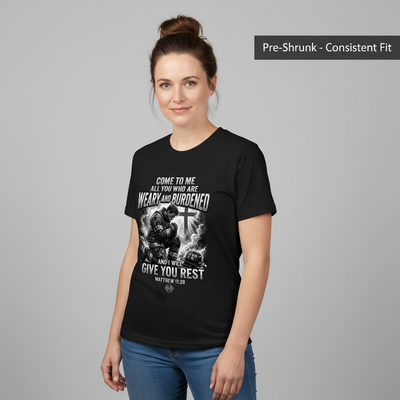 Give You Rest Firefighter T-Shirt__benefit