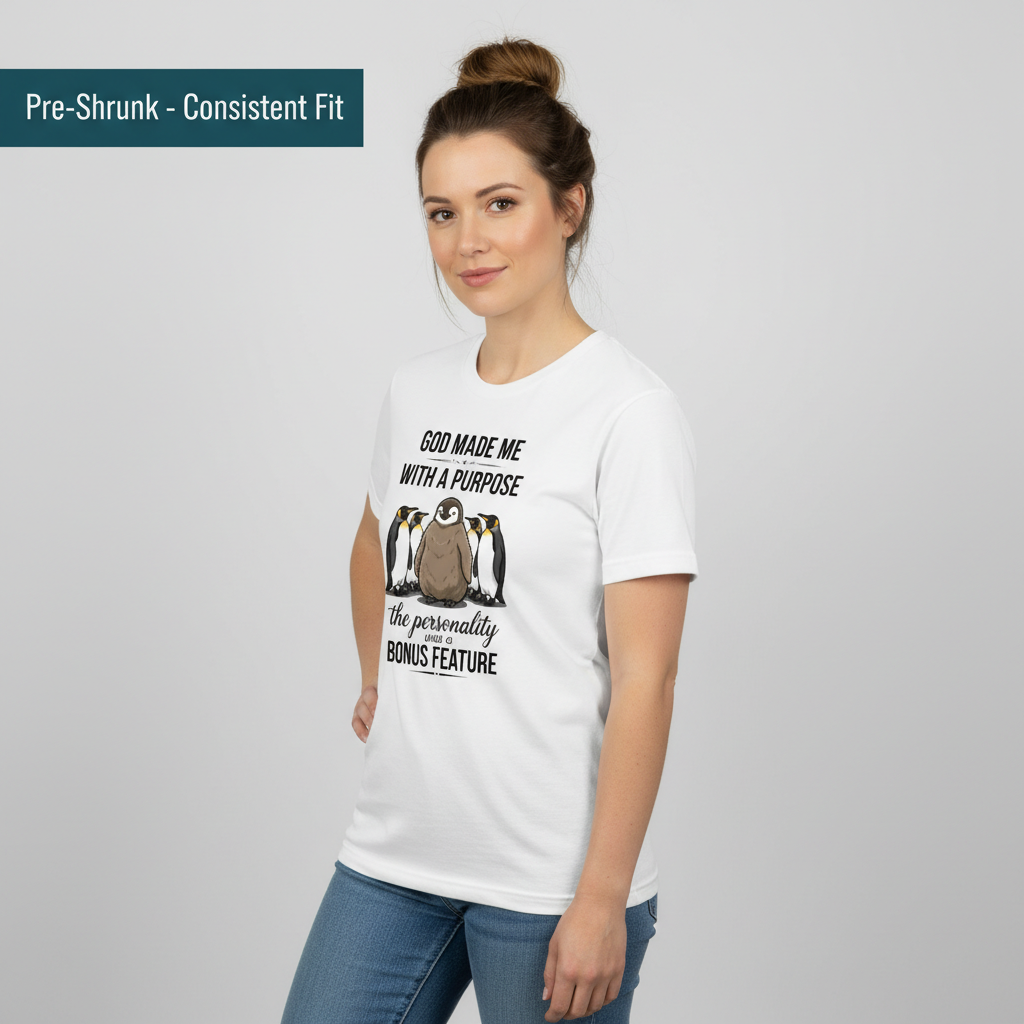 Purpose and Personality Penguin T-Shirt__benefit
