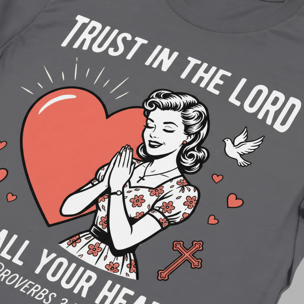Trust In The Lord T-Shirt__detail