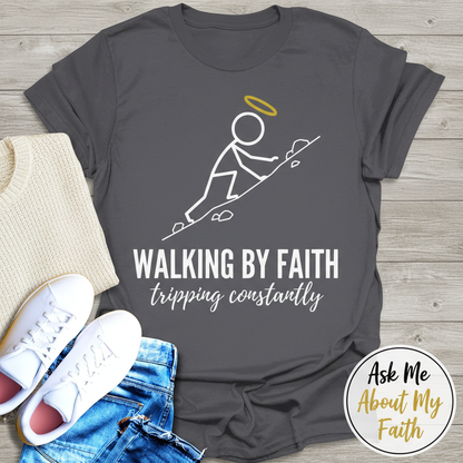 Walking by Faith T-Shirt__pair