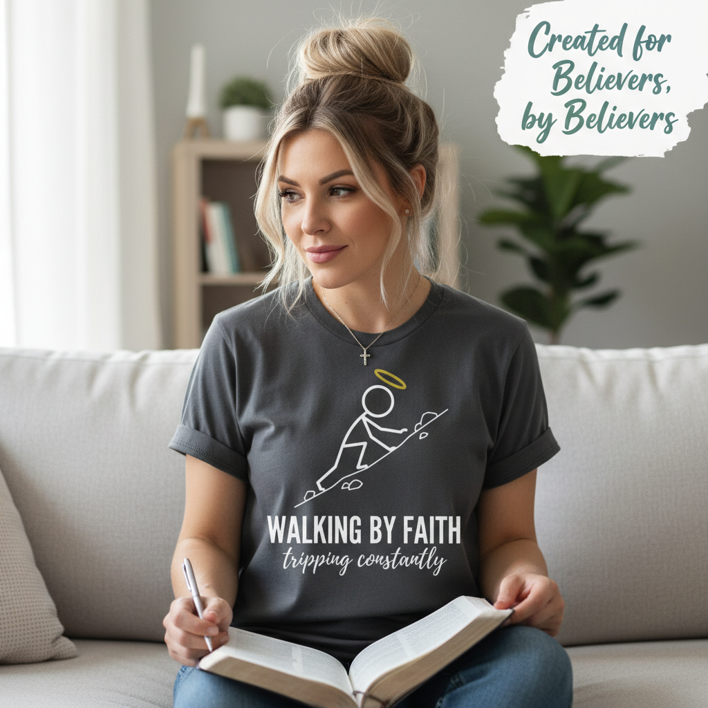 Walking by Faith T-Shirt__use