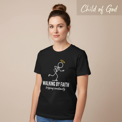 Walking by Faith T-Shirt__hero