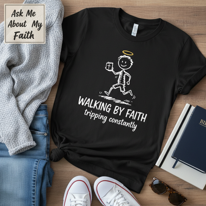 Walking by Faith T-Shirt__pair