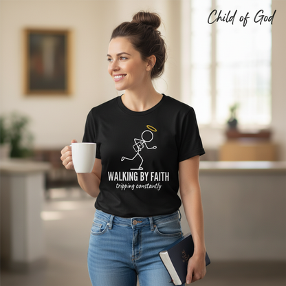 Walking by Faith T-Shirt__lifestyle