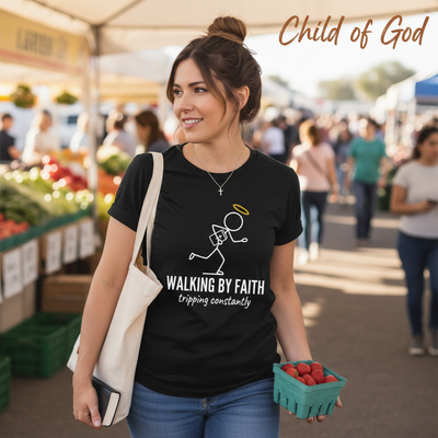 Walking by Faith T-Shirt__use