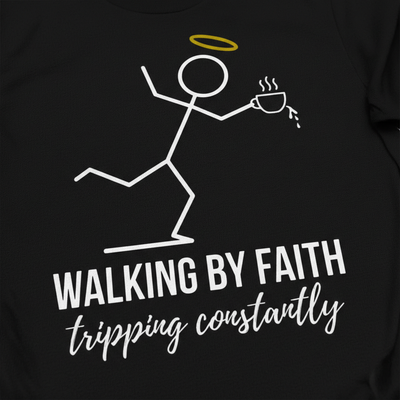 Walking by Faith T-Shirt__detail