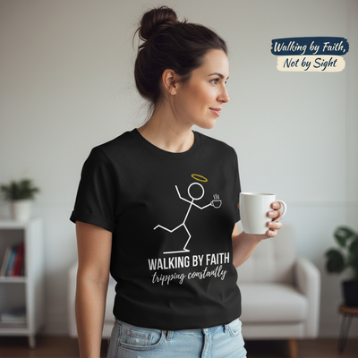 Walking by Faith T-Shirt__lifestyle