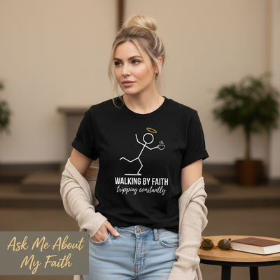 Walking by Faith T-Shirt__pair