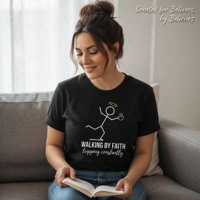 Walking by Faith T-Shirt__use