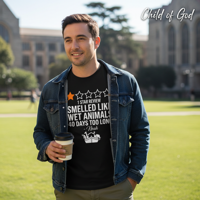 Noah's 1-Star Ark Review T-Shirt__lifestyle