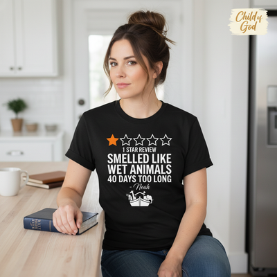 Noah's 1-Star Ark Review T-Shirt__use