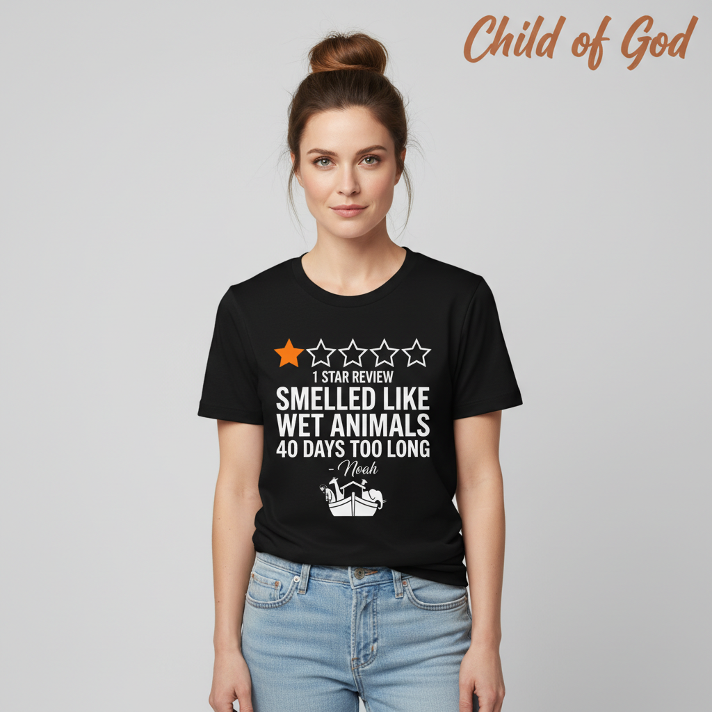 Noah's 1-Star Ark Review T-Shirt__hero