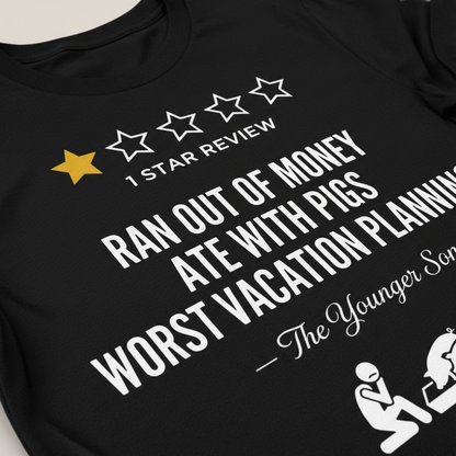 Worst Vacation Ever T-Shirt__detail
