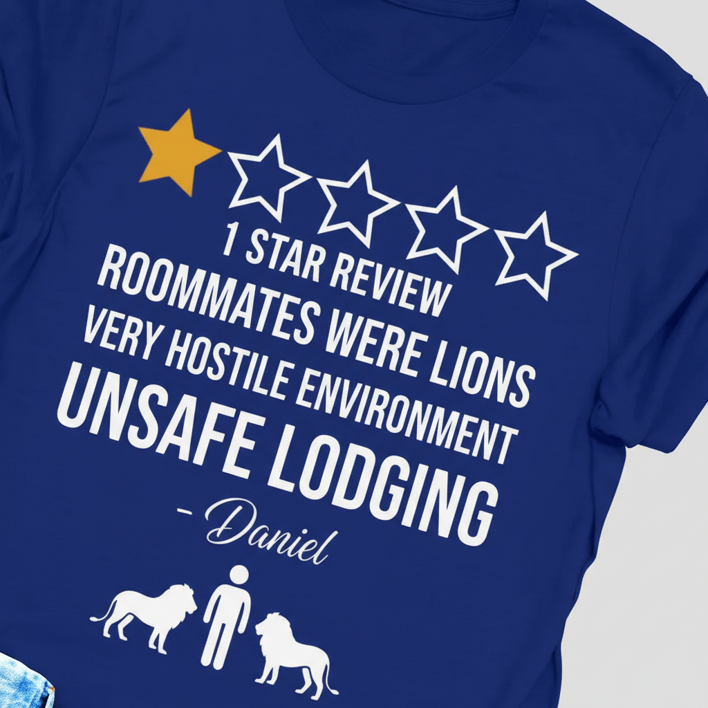 Daniel's 1-Star Review T-Shirt__detail