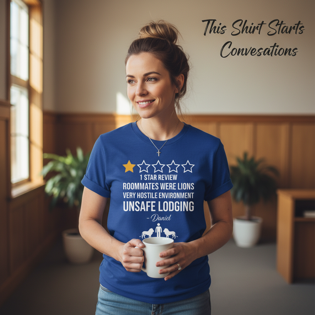 Daniel's 1-Star Review T-Shirt__use