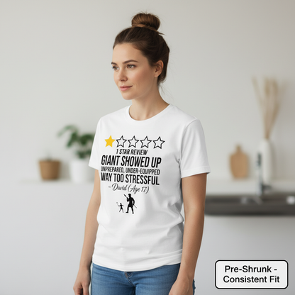 One Star Goliath Review T-Shirt__space