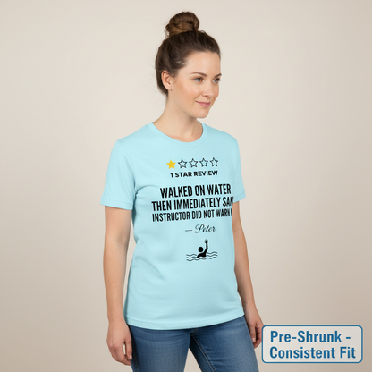 One Star Miracle Review T-Shirt__space