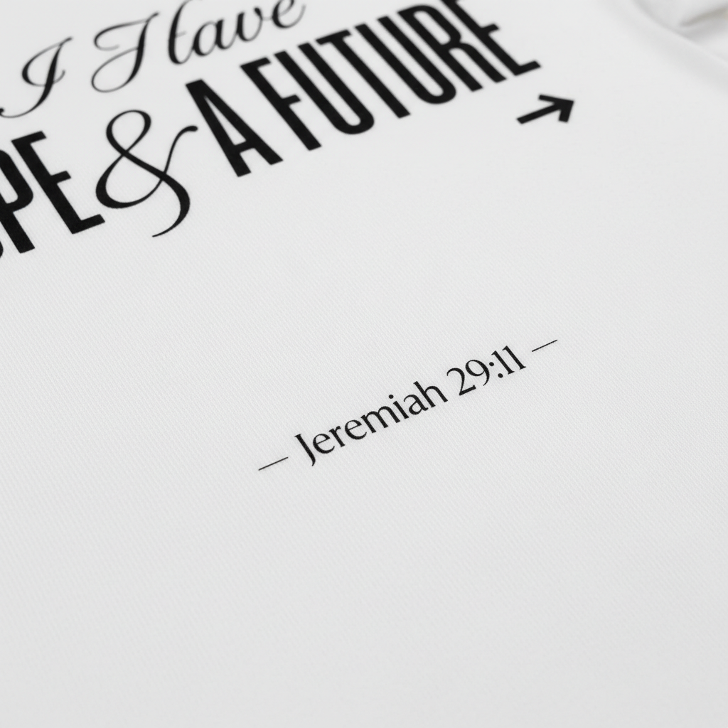 Hope & A Future T-Shirt__detail
