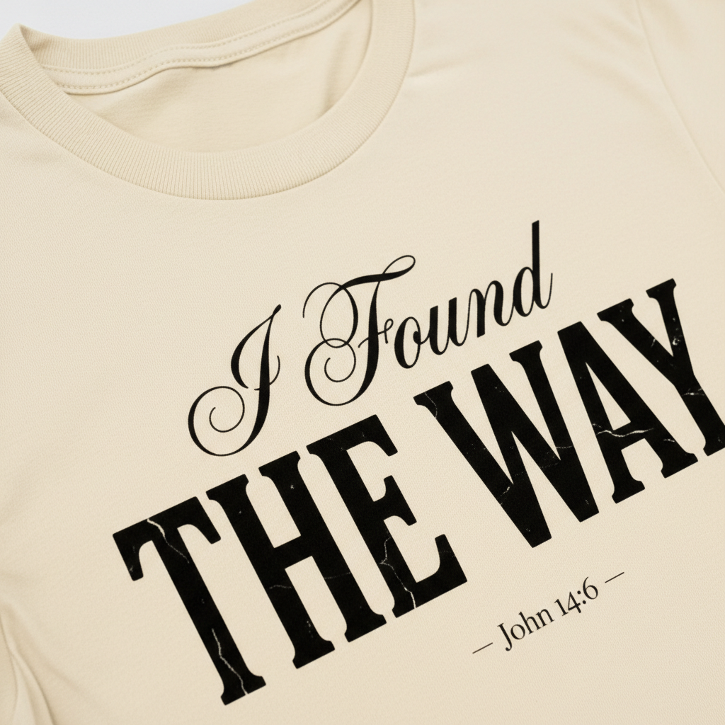 I Found The Way T-Shirt__detail