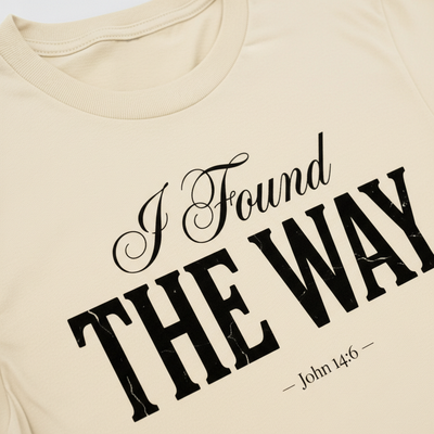 I Found The Way T-Shirt__detail