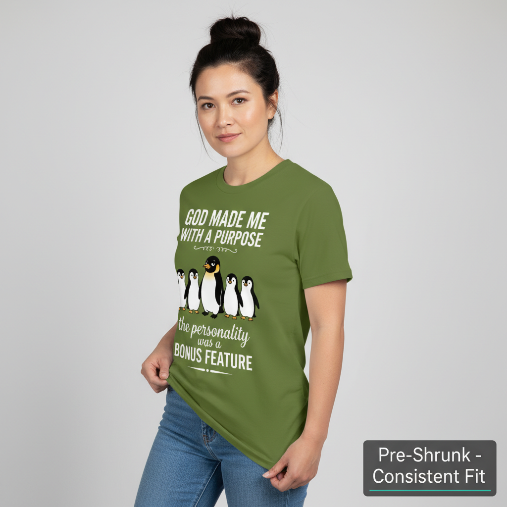 Purpose & Personality Penguin T-Shirt__benefit
